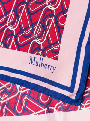 Hedvábný šál Mulberry