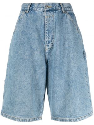 Pantaloni scurți din denim cu croială lejeră Moschino Jeans