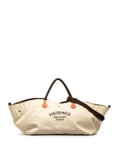 Nákupná taška Hermès Pre-owned hnedá