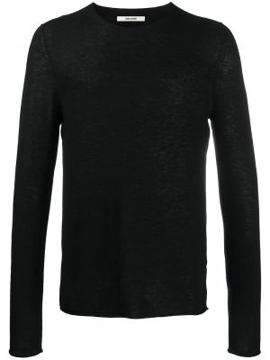 Jersey de punto de tela jersey Zadig&voltaire negro