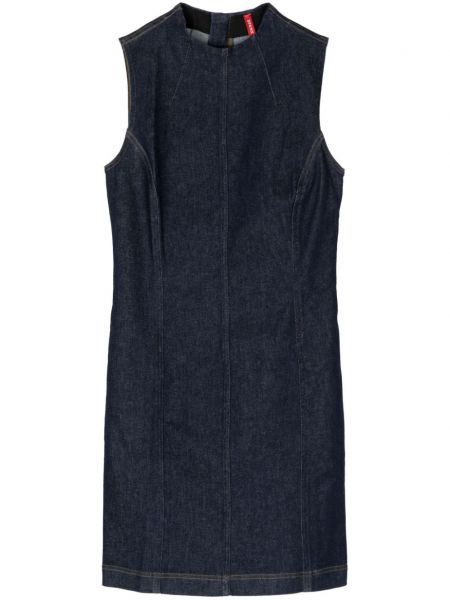Sukienka mini bez rękawów Spanx niebieska