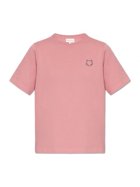 Koszulka Maison Kitsune różowa