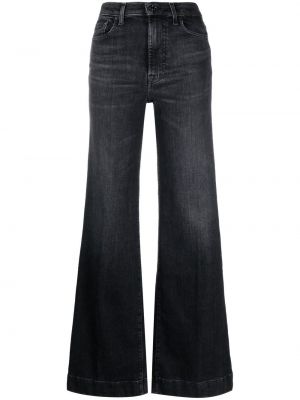 Stretch jeans 7 For All Mankind svart