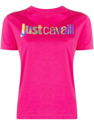 T-shirt Just Cavalli rosa