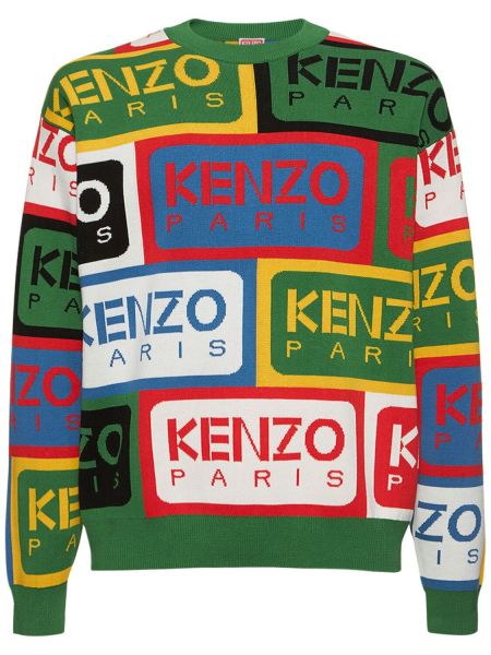 Памучен пуловер Kenzo Paris