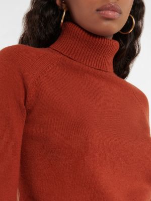 Jersey de lana de cachemir de tela jersey 's Max Mara naranja