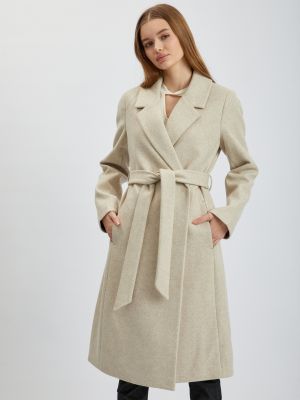 Zimný kabát Orsay béžová