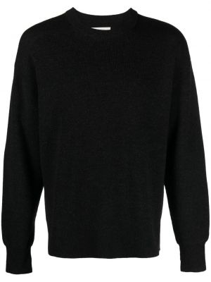 Sweter z wełny merino z okrągłym dekoltem Studio Nicholson szary