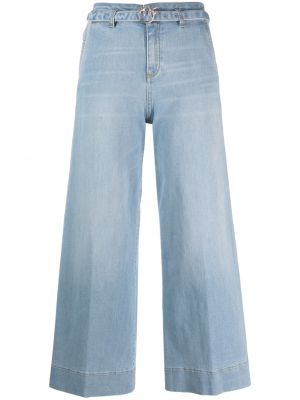 Straight leg-jeans Pinko blå