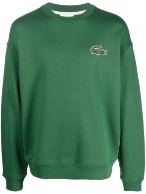 Rund hals sweatshirt Lacoste grønn