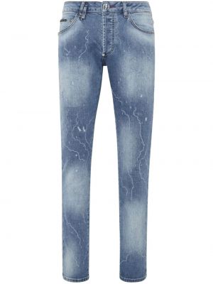 Straight jeans Philipp Plein blau