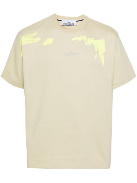 Jersey t-shirt mit stickerei Stone Island