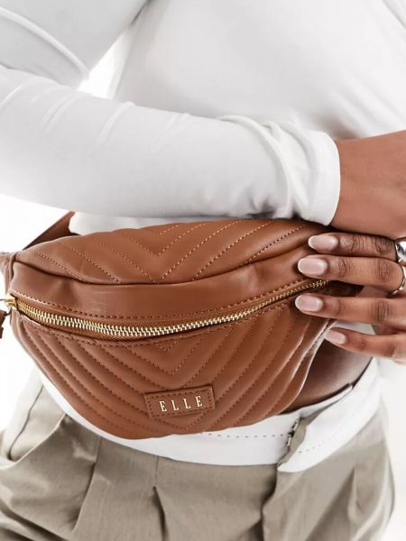 Поясная сумка Elle коричневая