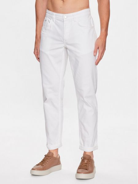 Jean droit Casual Friday blanc