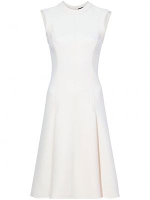 Plisované šaty Proenza Schouler Bílé