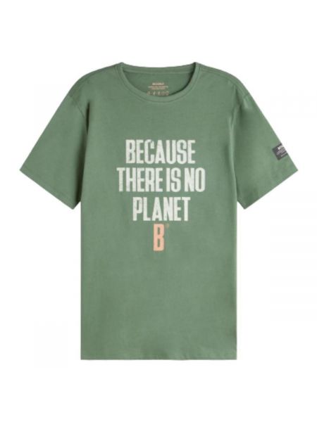 Tričko s krátkými rukávy Ecoalf zelené