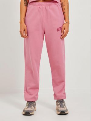 Sportovní kalhoty relaxed fit Jjxx růžové