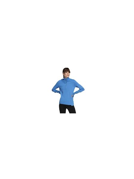 Μπουφάν για τρέξιμο Adidas μπλε
