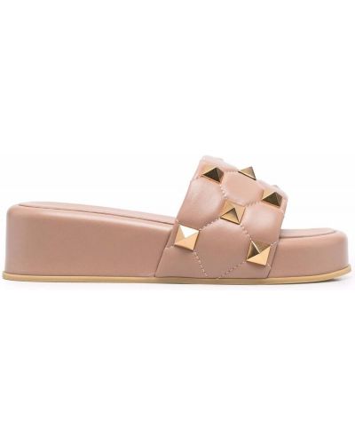 Sandaler med reim Valentino Garavani rosa