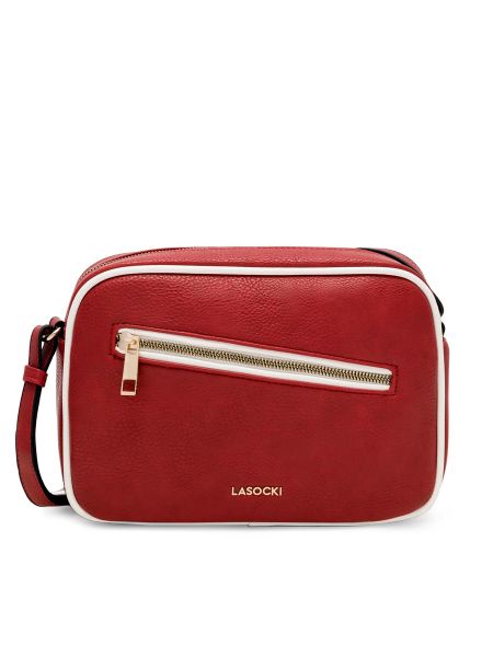 Чанта през рамо Lasocki червено