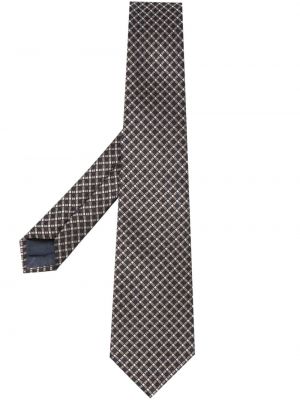 Žakárová hedvábná kravata Giorgio Armani