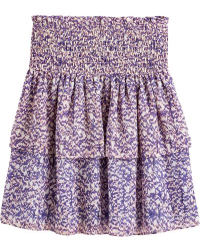 Mini falda La Redoute Collections violeta