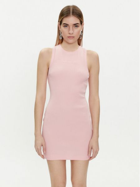 Приталенное платье Juicy Couture розовое
