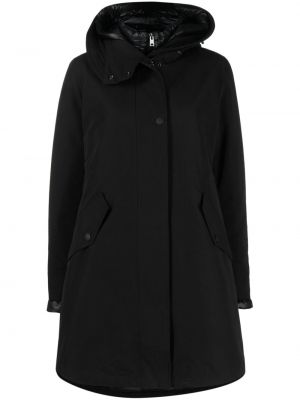 Oboustranný kabát Woolrich černý