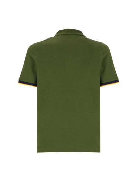 Poloshirt aus baumwoll K-way grün