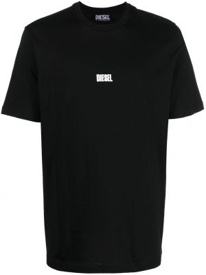 T-shirt Diesel svart