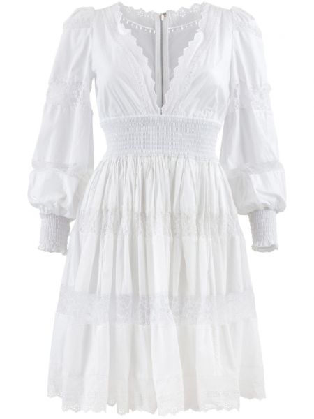 Šaty Dolce & Gabbana Pre-owned biela