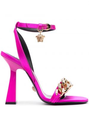 Сандали Versace розово