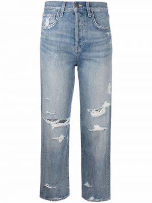 Nødlidende jeans 7/8 Veronica Beard blå