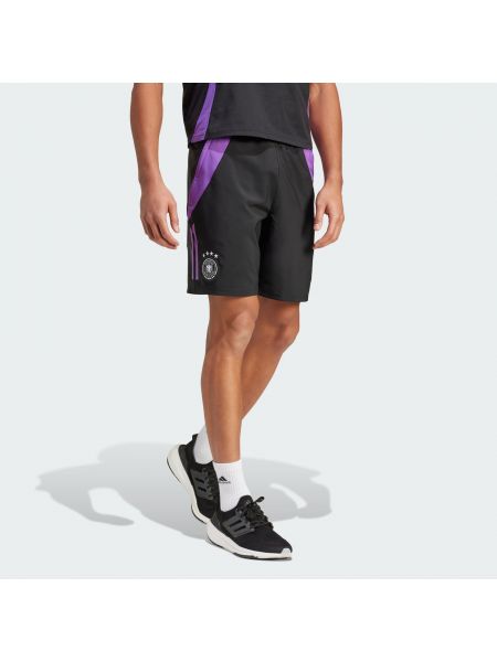 Shorts en coton Adidas noir
