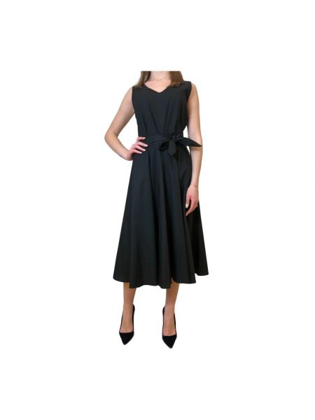 Sukienka midi bawełniana Marella czarna