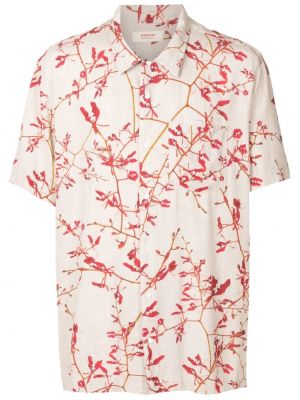 Košulja s cvjetnim printom s printom Osklen