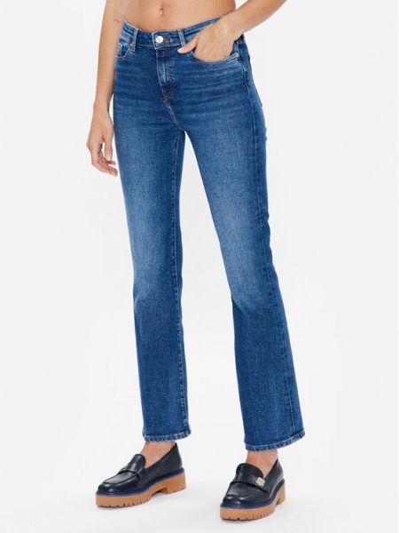 Jeans bootcut large Tommy Hilfiger bleu