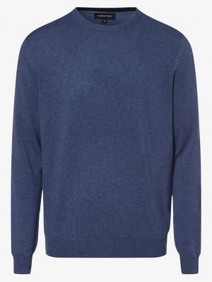 Sweter z kaszmiru Andrew James niebieski