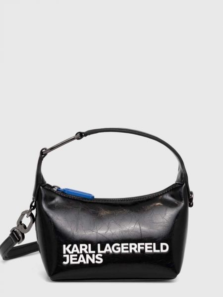 Torba na ramię Karl Lagerfeld Jeans czarna