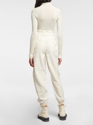 Bavlnené ľanové džínsy Polo Ralph Lauren