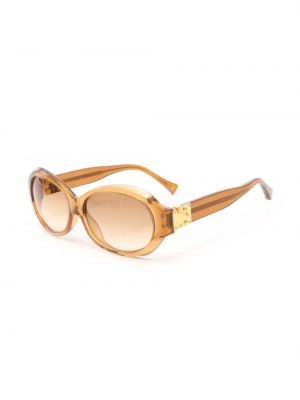 Okulary przeciwsłoneczne Louis Vuitton brązowe