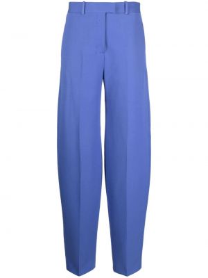 Μάλλινο παντελόνι The Attico μπλε