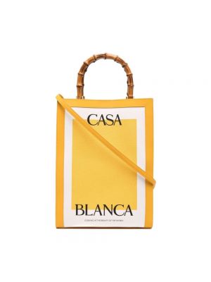 Shopperka Casablanca żółta