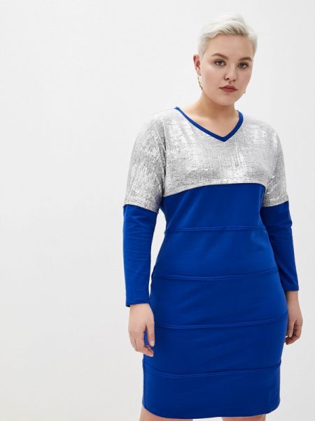 Платье Darissa Fashion, синее