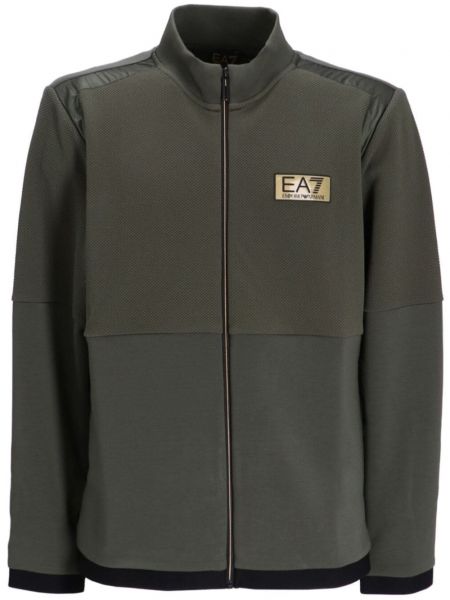 Lange jacke Ea7 Emporio Armani grün