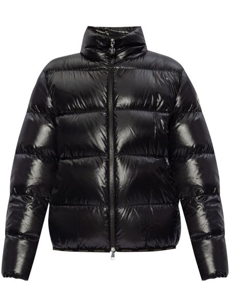 Kapitone ceket Moncler siyah