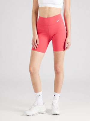 Teplákové nohavice Nike biela