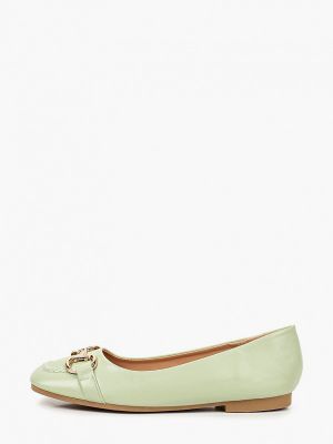 Балетки Ideal Shoes, зеленый