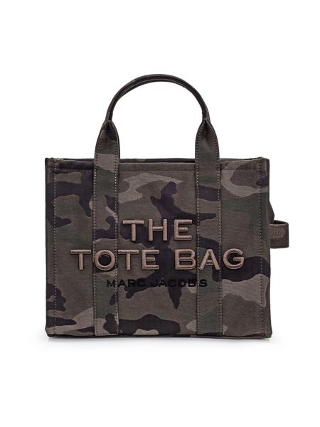 Jacquard shopper handtasche mit taschen mit camouflage-print Marc Jacobs