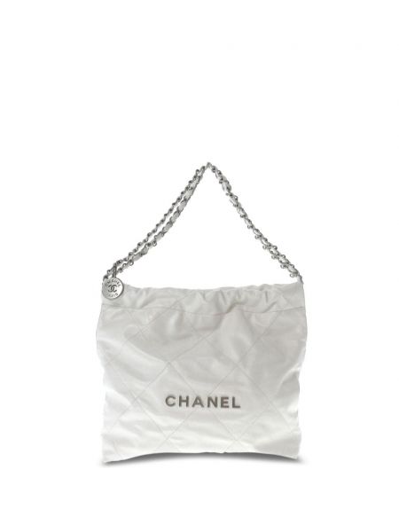 Shopper rankinė Chanel Pre-owned balta
